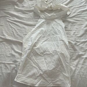 Princess Polly White Halter Tank Top